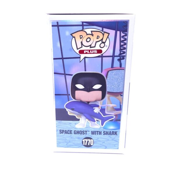 Funko POP! Space Ghost Coast to Coast 1770 Space Ghost with Shark Plus Figure - Picture 6 of 12
